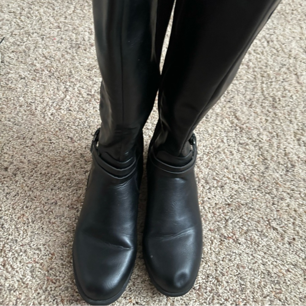 Lifestride black boots size 10